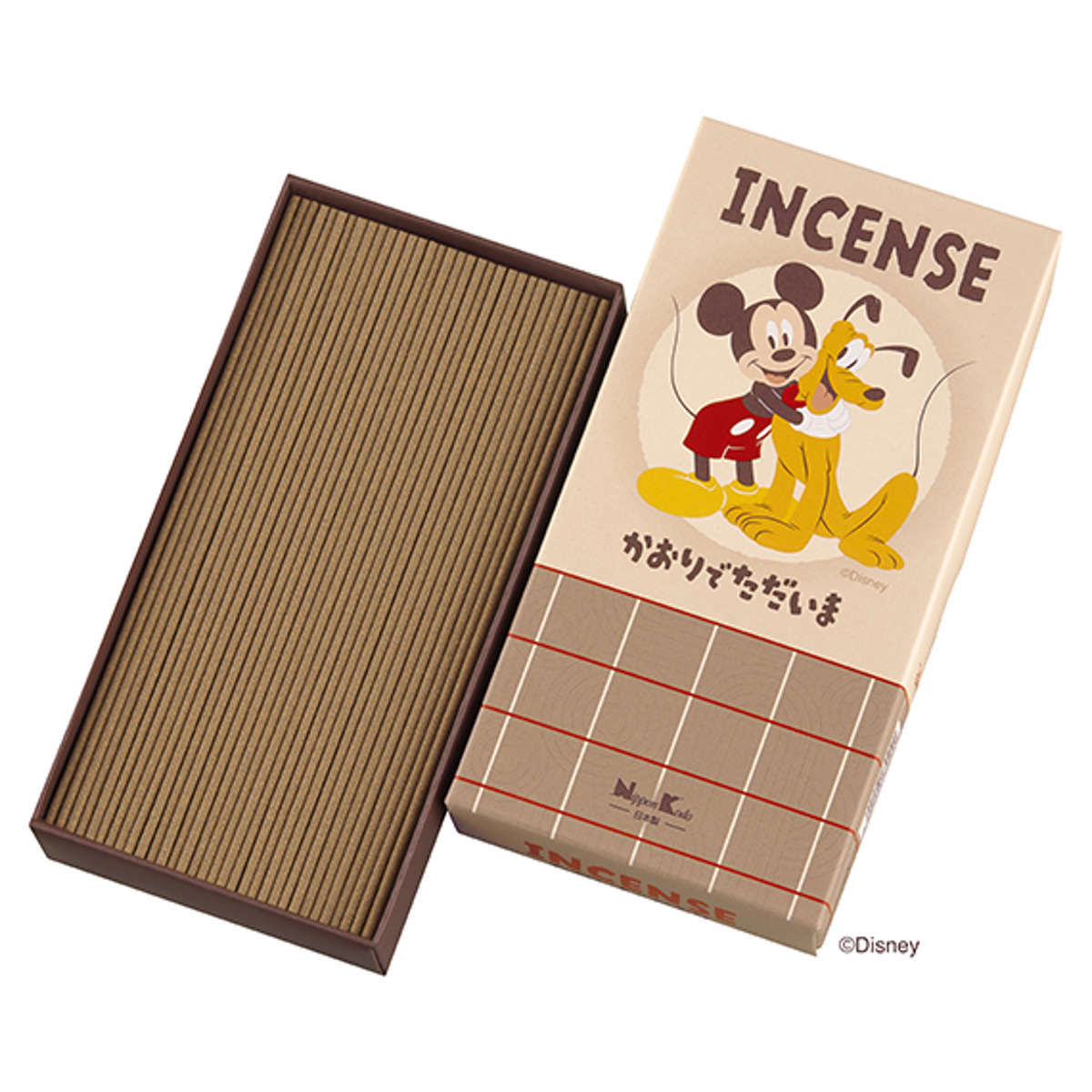 日本香堂 線香 ディズニー インセンス かおりでおはよう ただいま