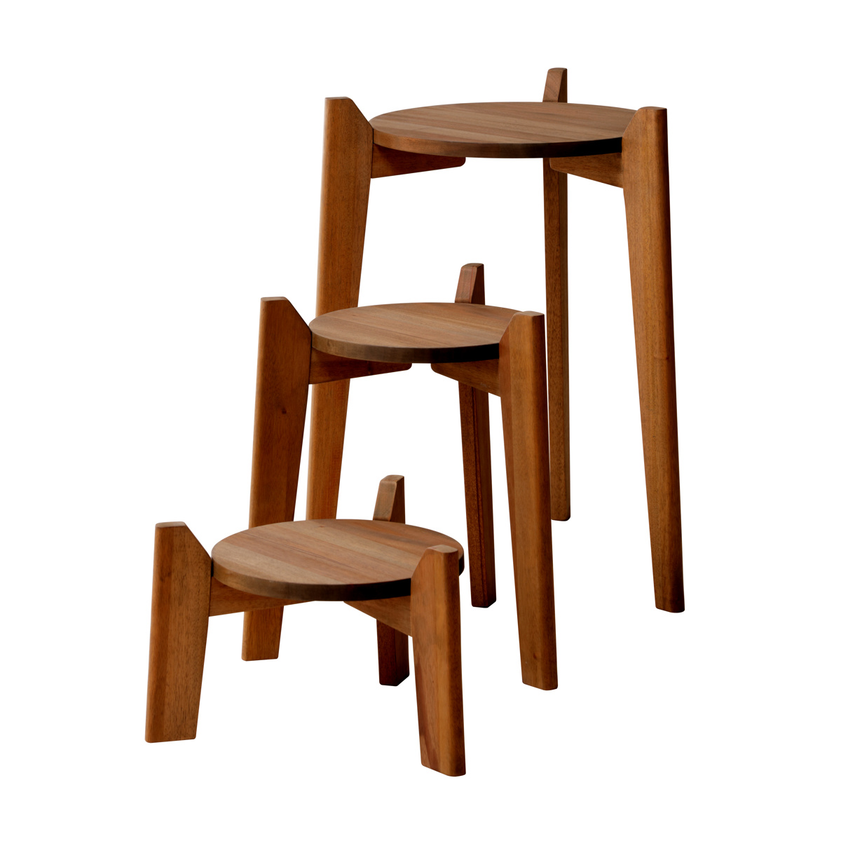 弘益 花台 Jardin Plants Table set 木製 （ プランタースタンド