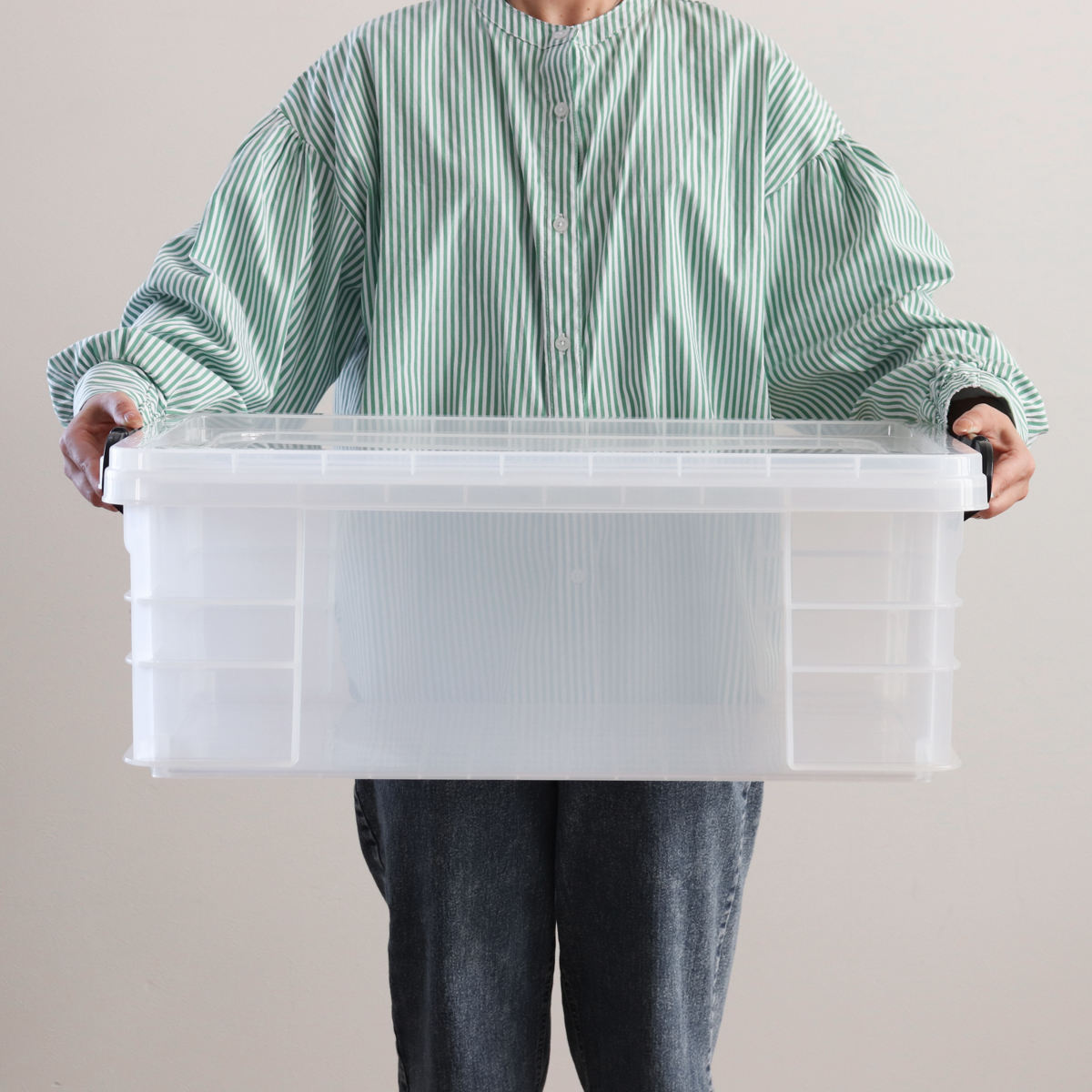 hide 収納ボックス 収納ボックス セーフティボックス 7型 幅44×奥行64.8×高さ32.5cm