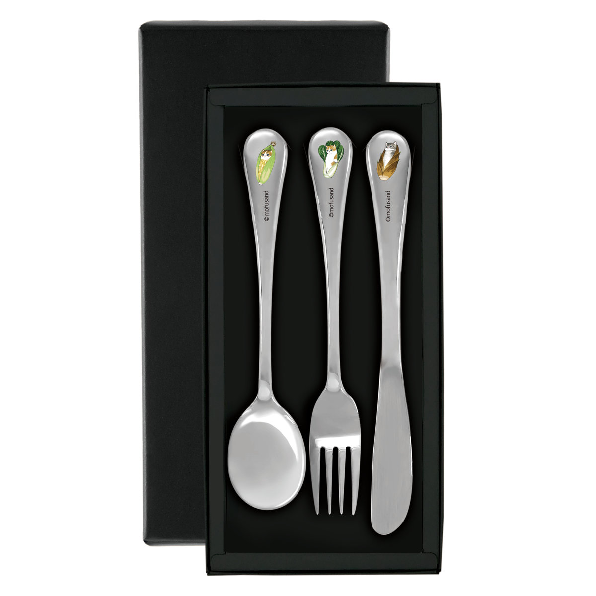 東亜金属 カトラリー mofusand カトラリーセット ギフトボックス入り