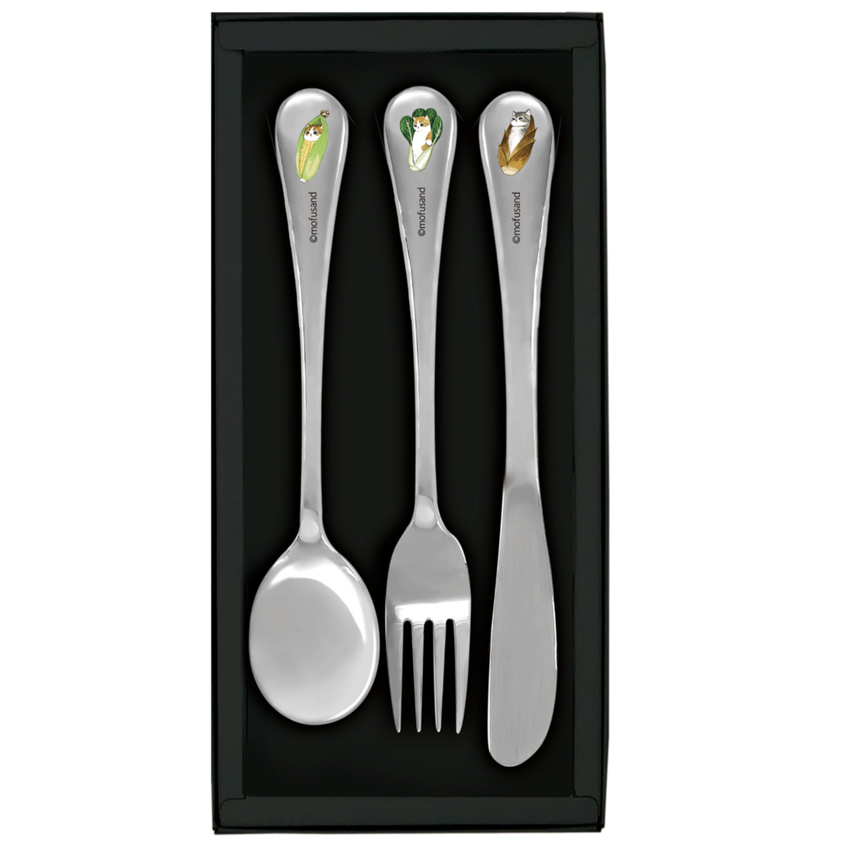 東亜金属 カトラリー mofusand カトラリーセット ギフトボックス入り