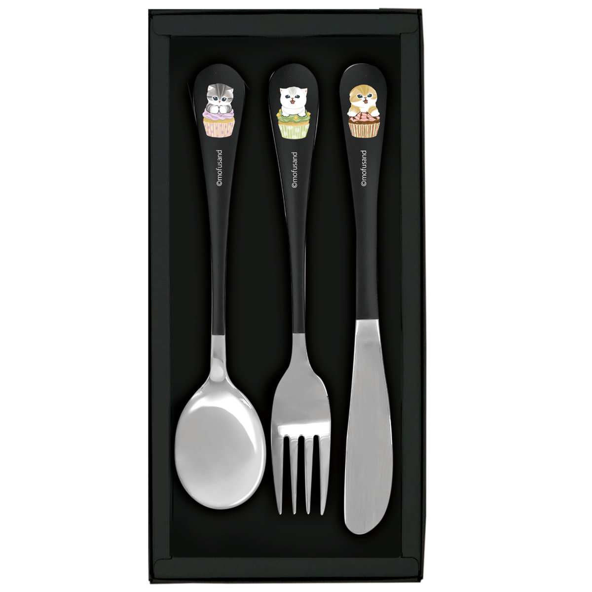 東亜金属 カトラリー mofusand カトラリーセット ギフトボックス入り