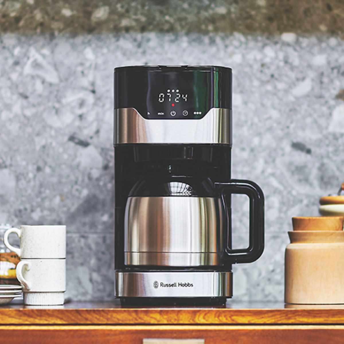 Russell Hobbs GRAN Drip 8cup コーヒーメーカー RUSSELL HOBBS（ラッセルホブス） 特典付き グランドリップ8カップ