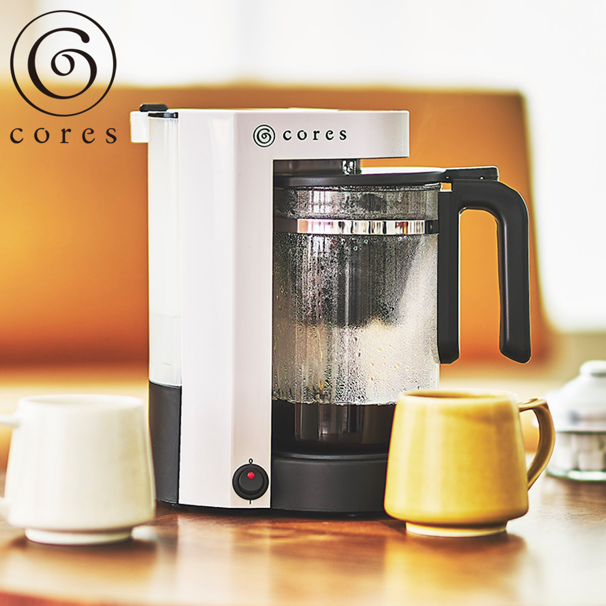 cores（コレス） 特典付き コーヒーメーカー Cores 5カップコーヒー
