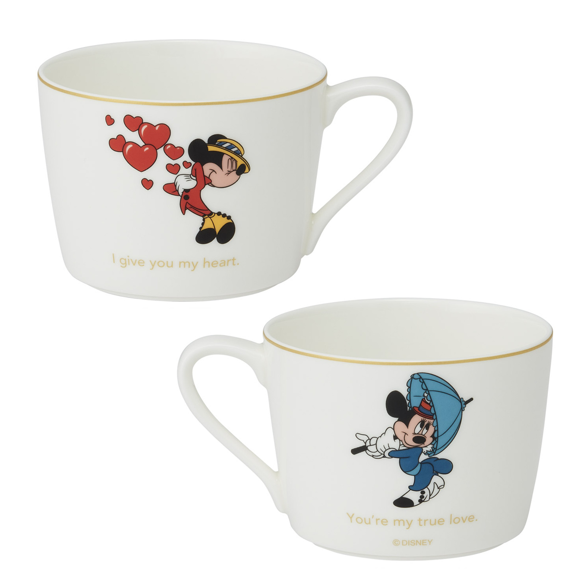 スケーター マグカップ 270ml マグ 小 ミッキー＆ミニー （ 日本製