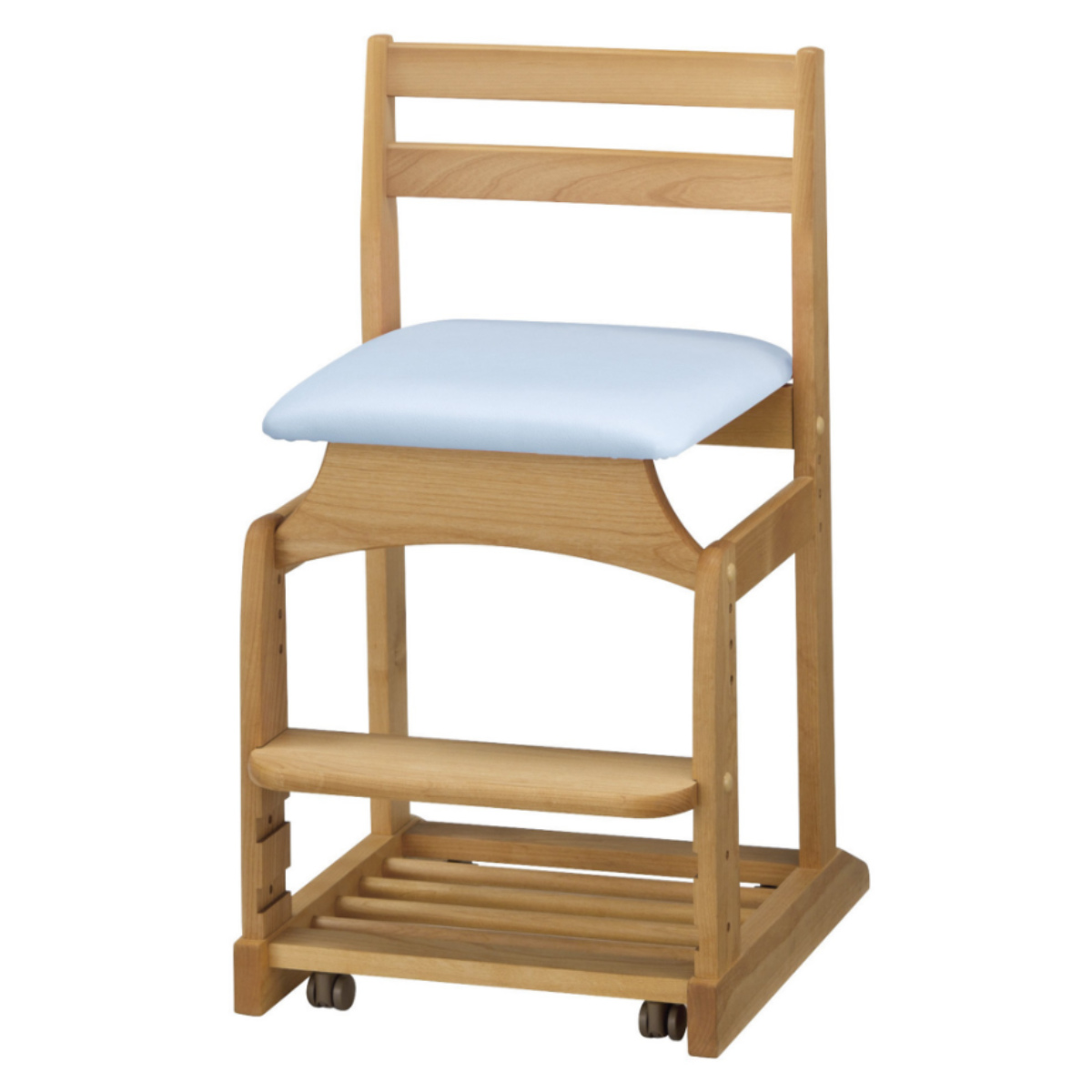 堀田木工所 学習椅子 勉強椅子 クッション座面タイプ リビング