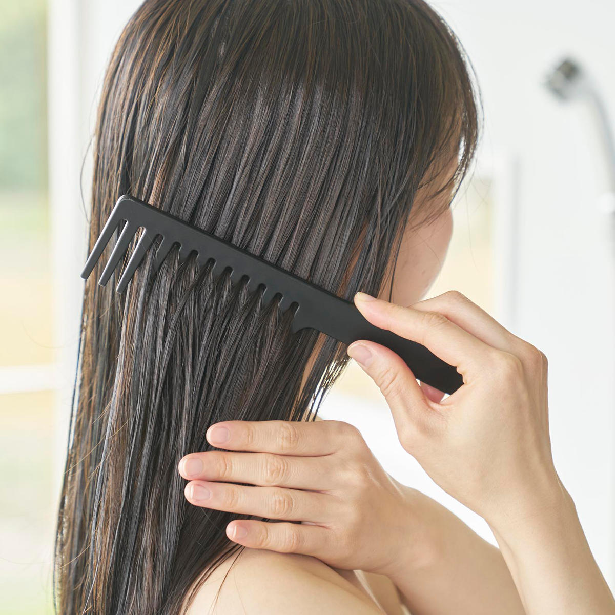 tower 山崎実業 マグネットトリートメントヘアーコーム タワー
