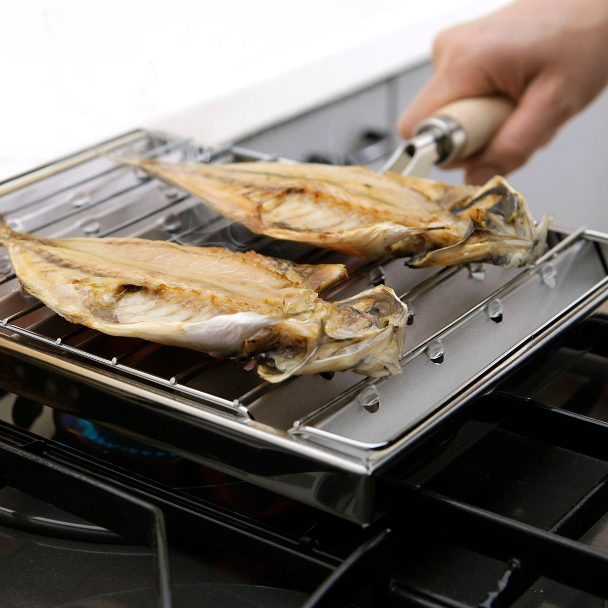 あぶり焼き ステンレス製 日本製 あぶり屋さん （ ガス火専用 