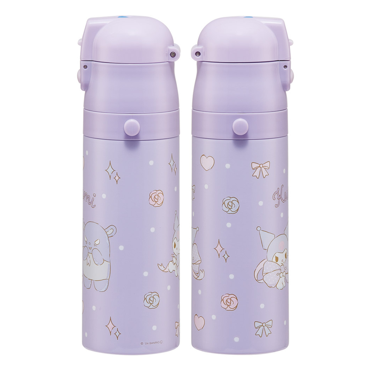 スケーター 水筒 470ml 430ml 超軽量2WAYステンレスボトル クロミ