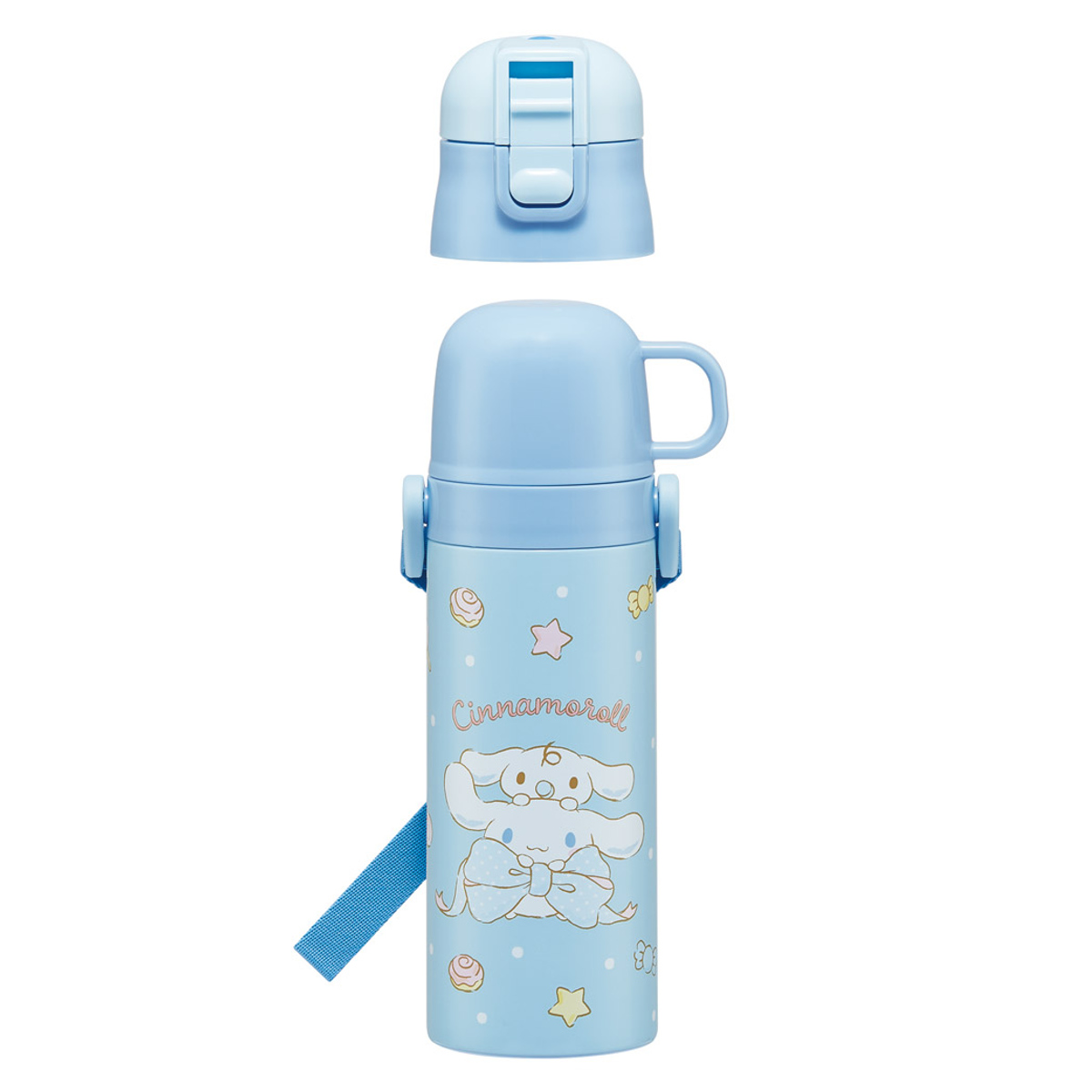 THERMOS シナモロール 当選品 水筒 ボトル スケーター 水筒 470ml 超軽量2WAYステンレスボトル シナモロール