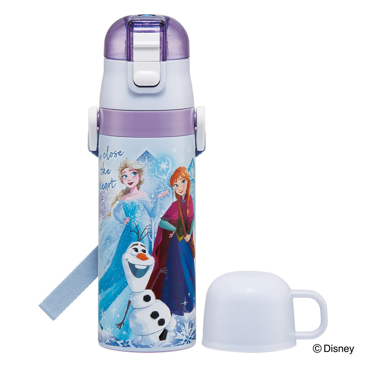 スケーター 水筒 470ml 430ml 超軽量2WAYステンレスボトル アナと雪の