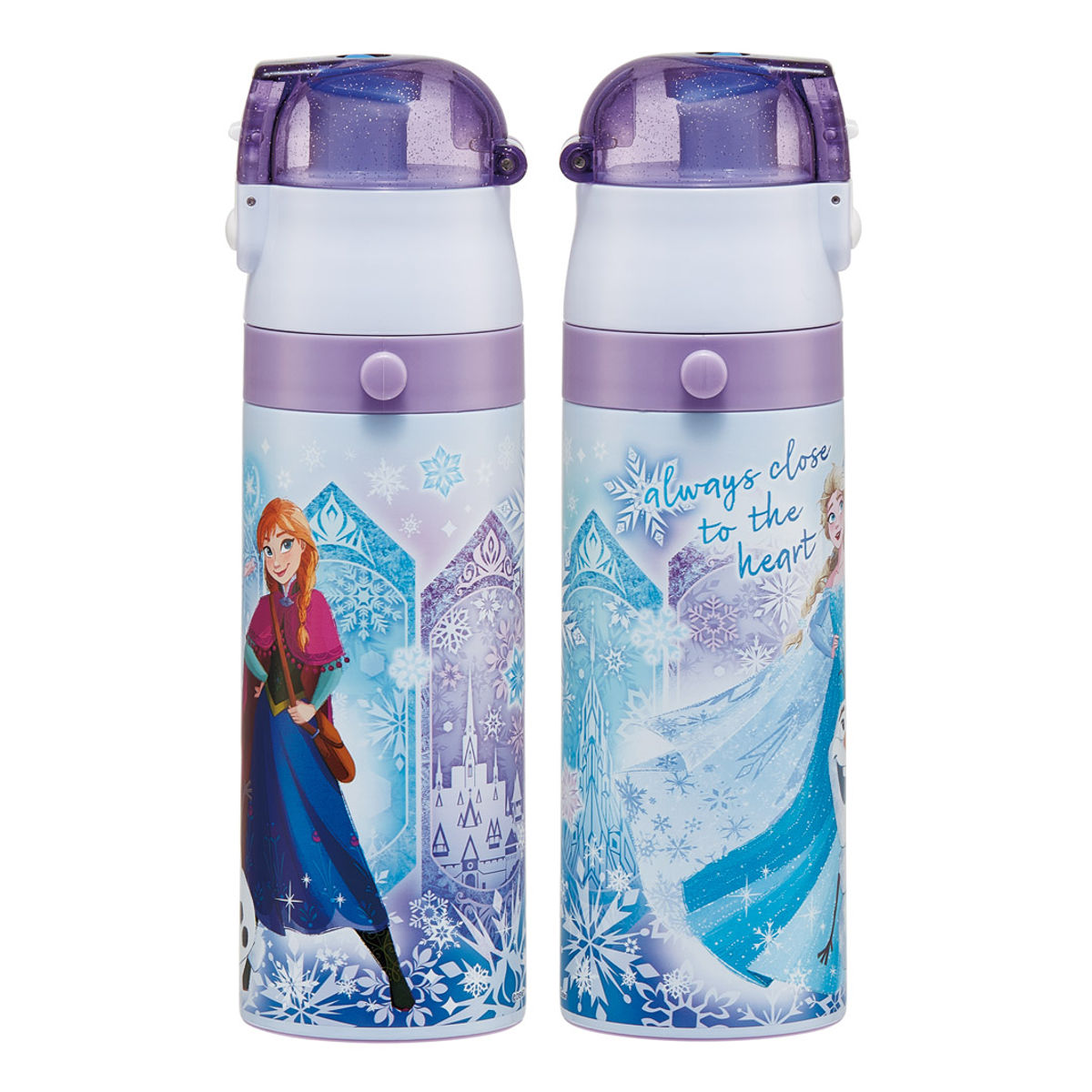 スケーター 水筒 470ml 430ml 超軽量2WAYステンレスボトル アナと雪の