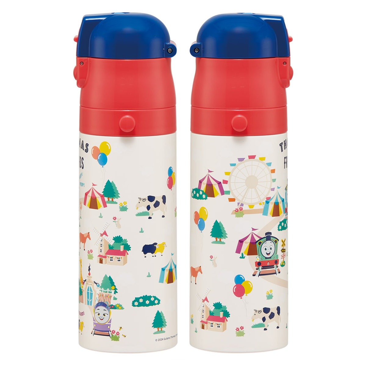 スケーター 水筒 470ml 430ml 超軽量2WAYステンレスボトル トーマス