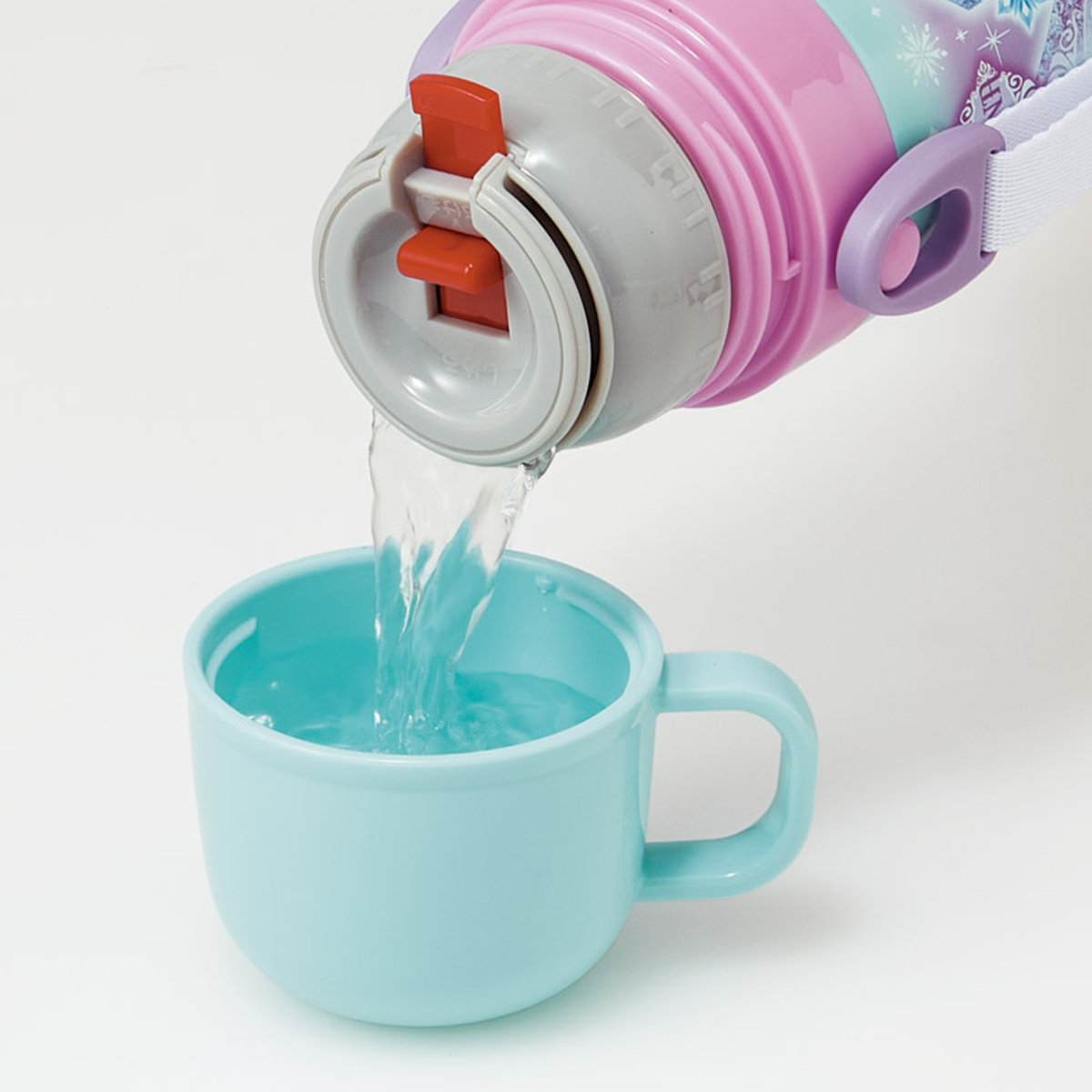 スケーター 水筒 400ml 350ml 子供用2WAYボトル アナと雪の女王25