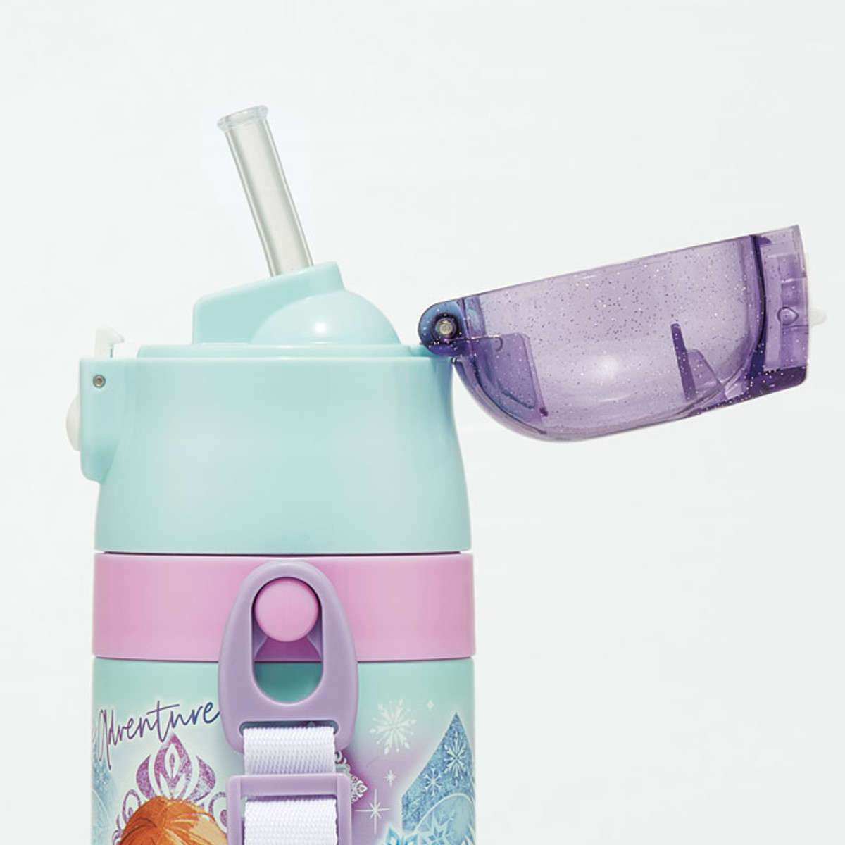 スケーター 水筒 400ml 350ml 子供用2WAYボトル アナと雪の女王25