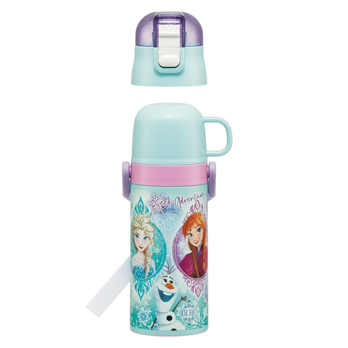 【新品】SKATER 2WAYステンレスボトル アナと雪の女王★今なら送料無料★ 2WAYステンレスボトル 350ml/420mlアナと雪の女王23
