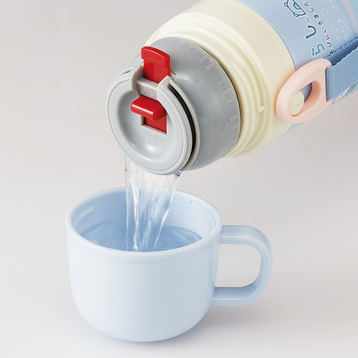 スケーター 水筒 420ml 子供用2WAYボトル すみっコぐらし しろくま