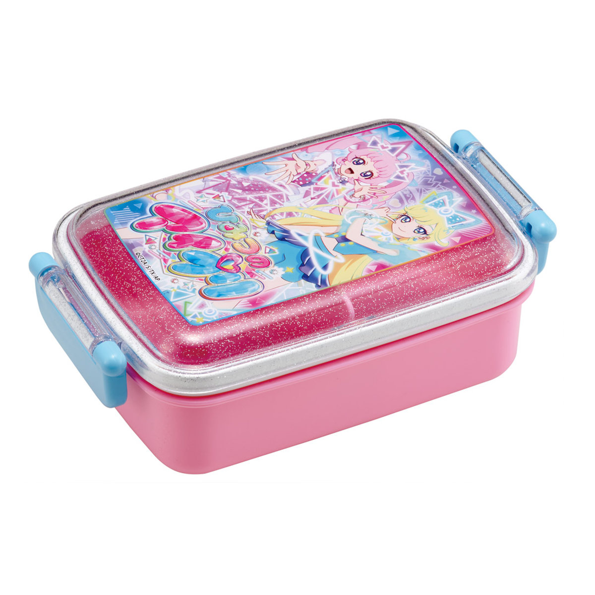 スケーター 弁当箱 1段 450ml 抗菌ふわっとタイトランチ ひみつの