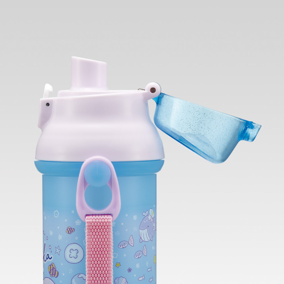 スケーター 水筒 480ml 抗菌直飲プラボトル みいるか （ ゆるいるか