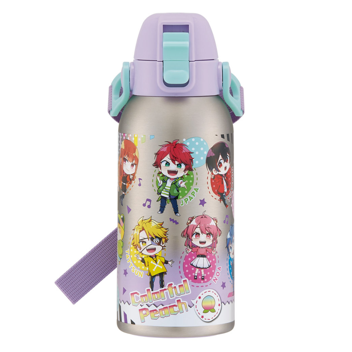 水筒 600ml ダイレクトボトル クロミビックリボン （ クロミ 保冷 直