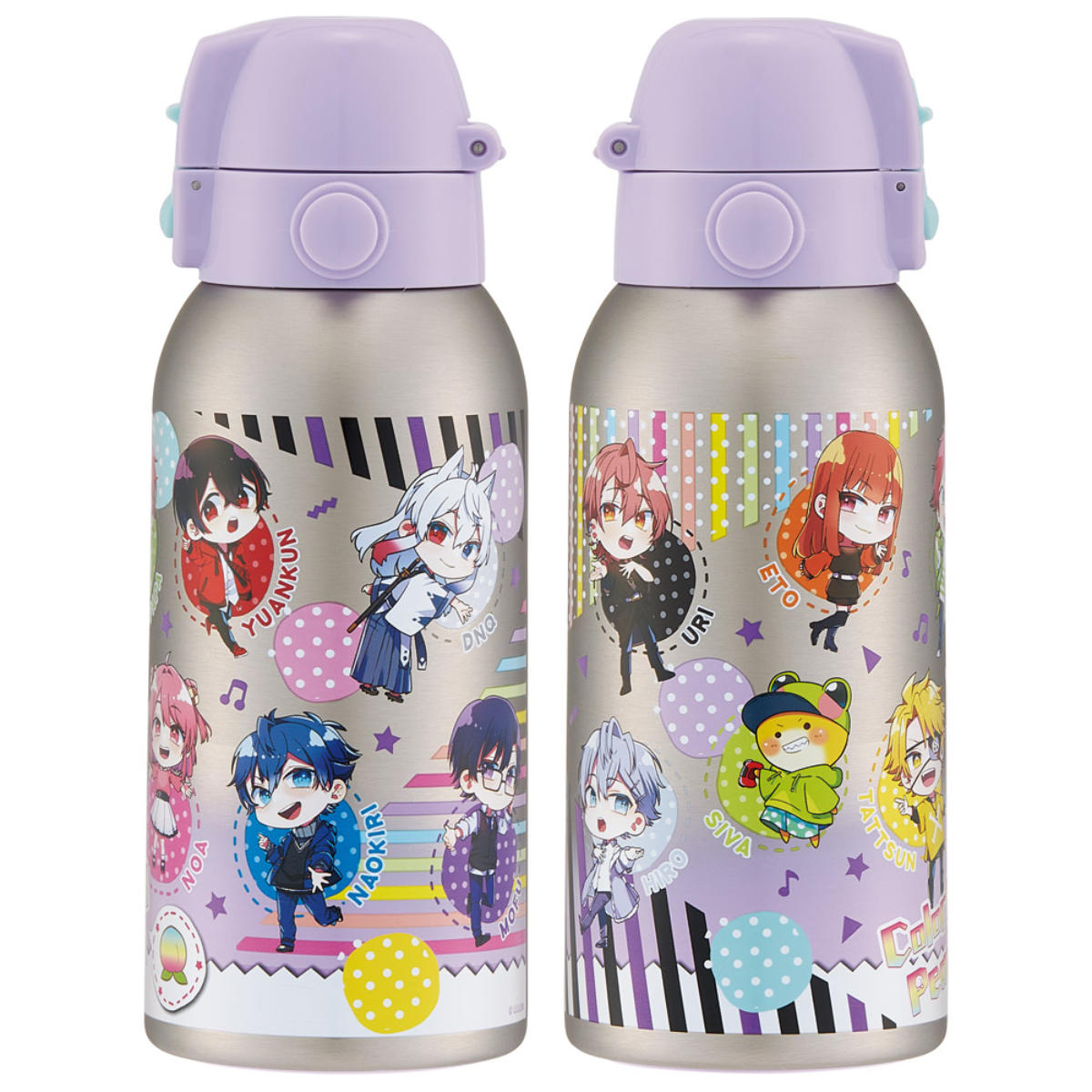水筒 600ml ダイレクトボトル カラフルピーチ25 （ カラピチ 保冷 直