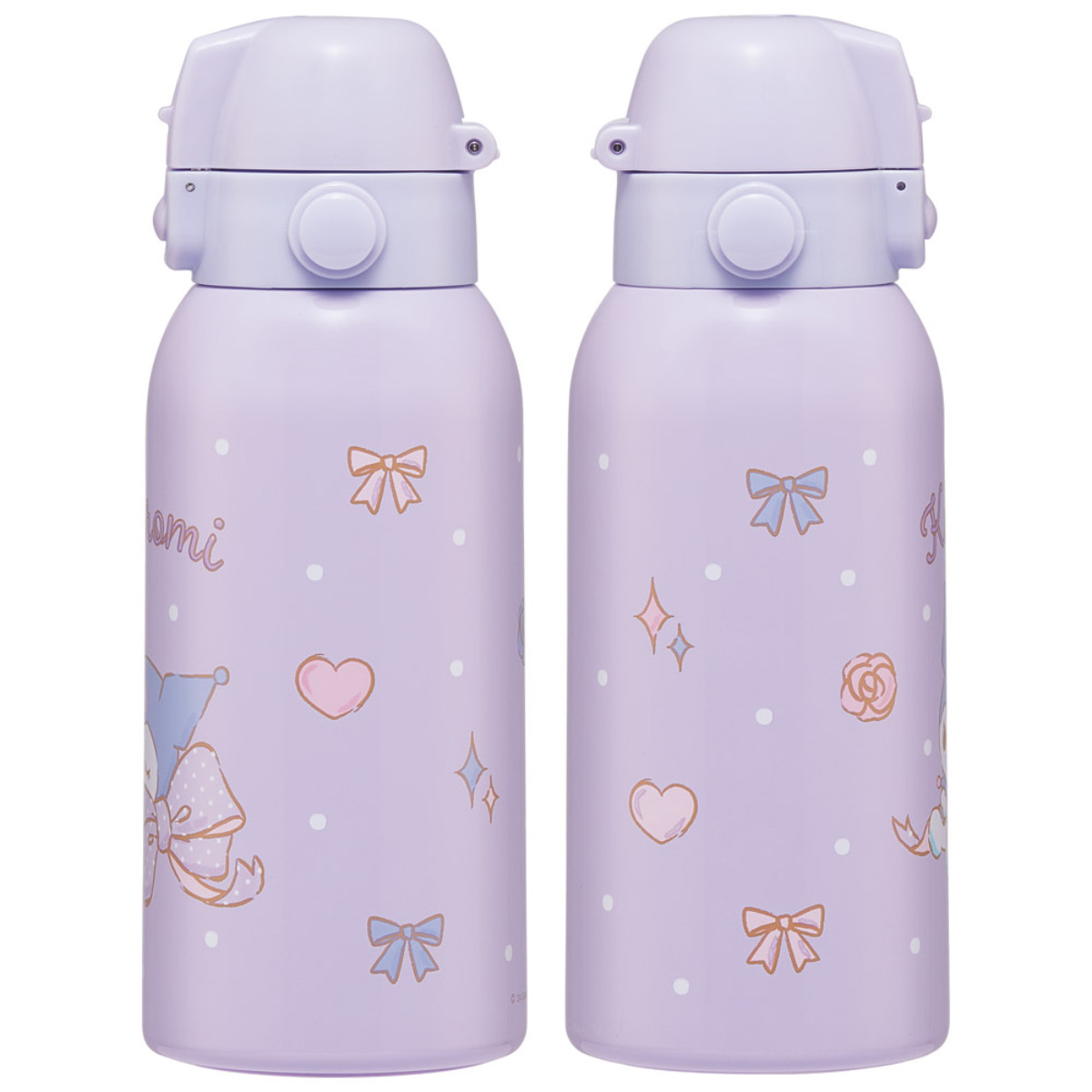 【未使用】ボトル 水筒 水筒 600ml ダイレクトボトル クロミビックリボン （ クロミ 保冷 直