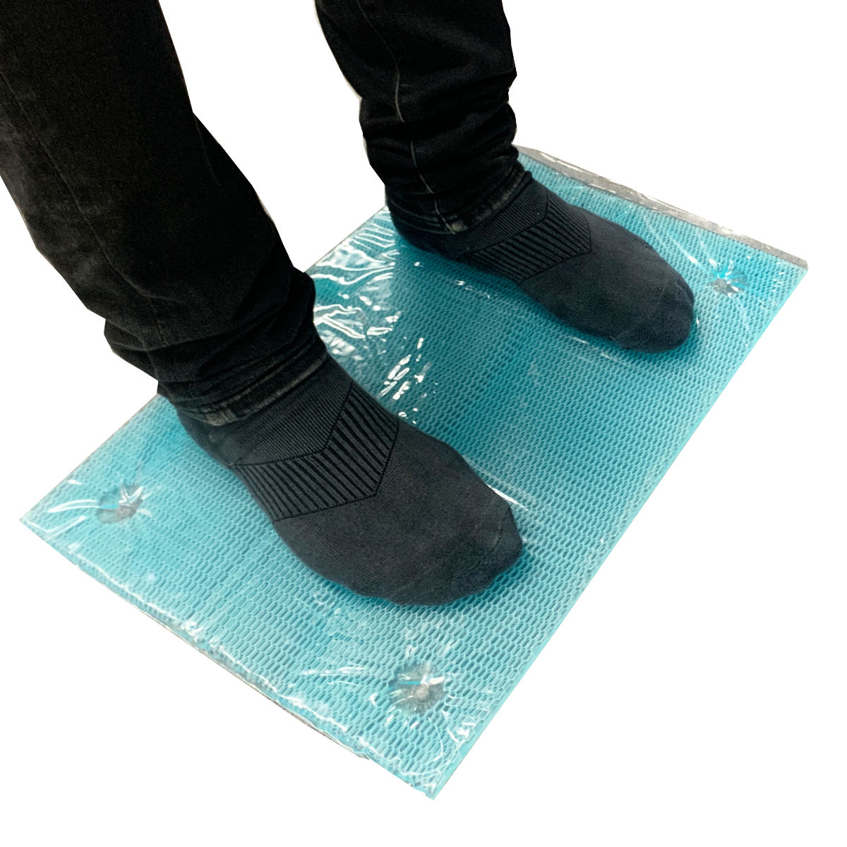 クッション 涼感 ジェルマット 足元用 （ 冷却マット 冷却ジェル