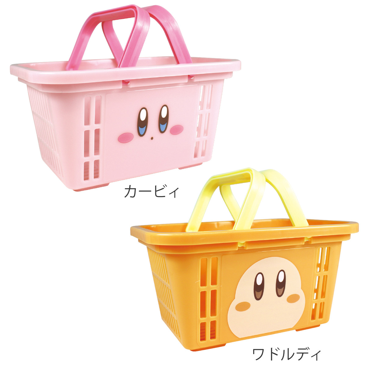 T'S FACTORY 小物入れ 星のカービィ ミニキャラバスケット かご 幅16.1