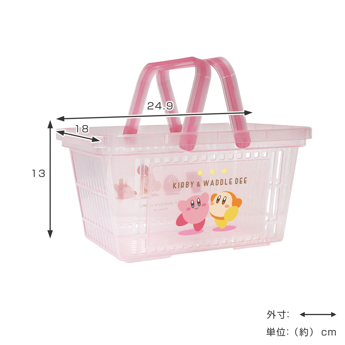 T'S FACTORY バスケット 星のカービィ クリアキャラバスケット 小物