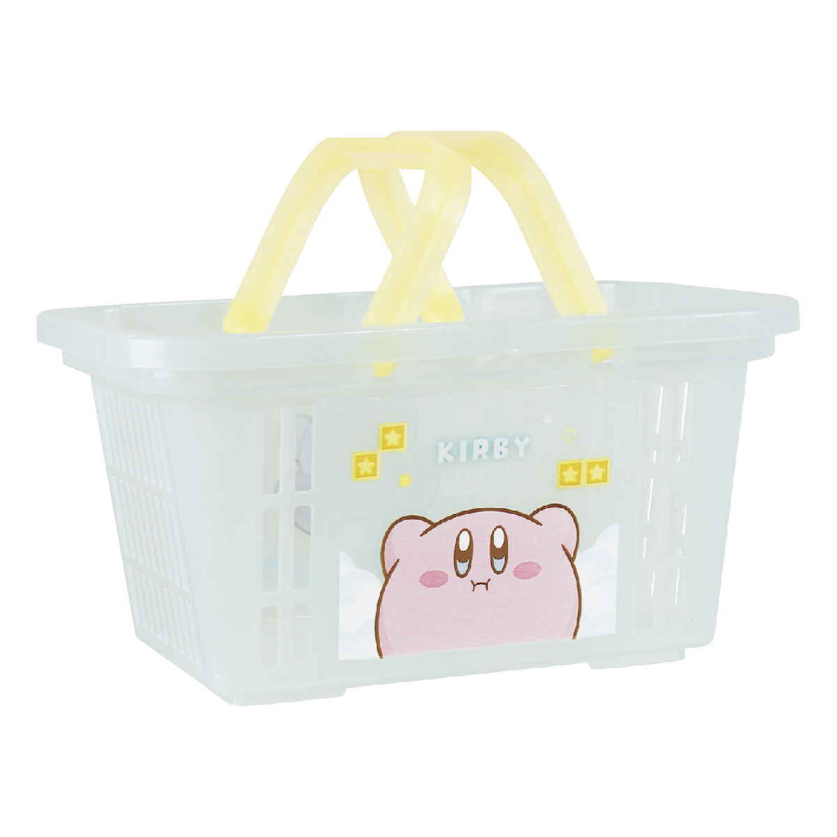 T'S FACTORY 小物入れ 星のカービィ クリアミニキャラバスケット かご
