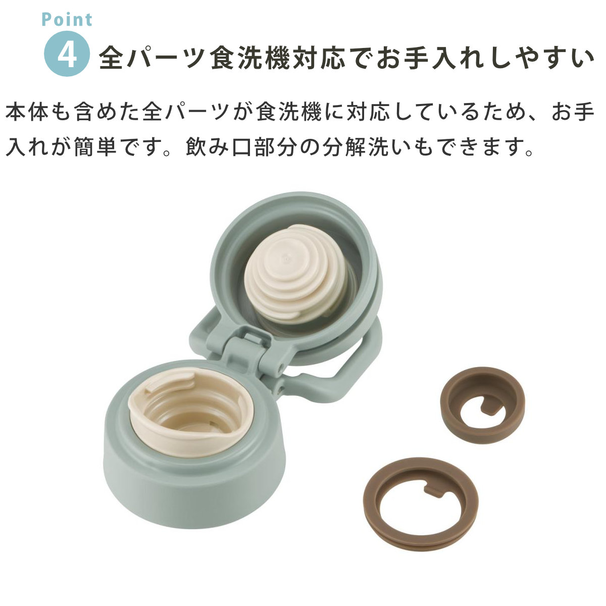 THERMOS（サーモス） 水筒 750ml 真空断熱ケータイマグ JOY-750