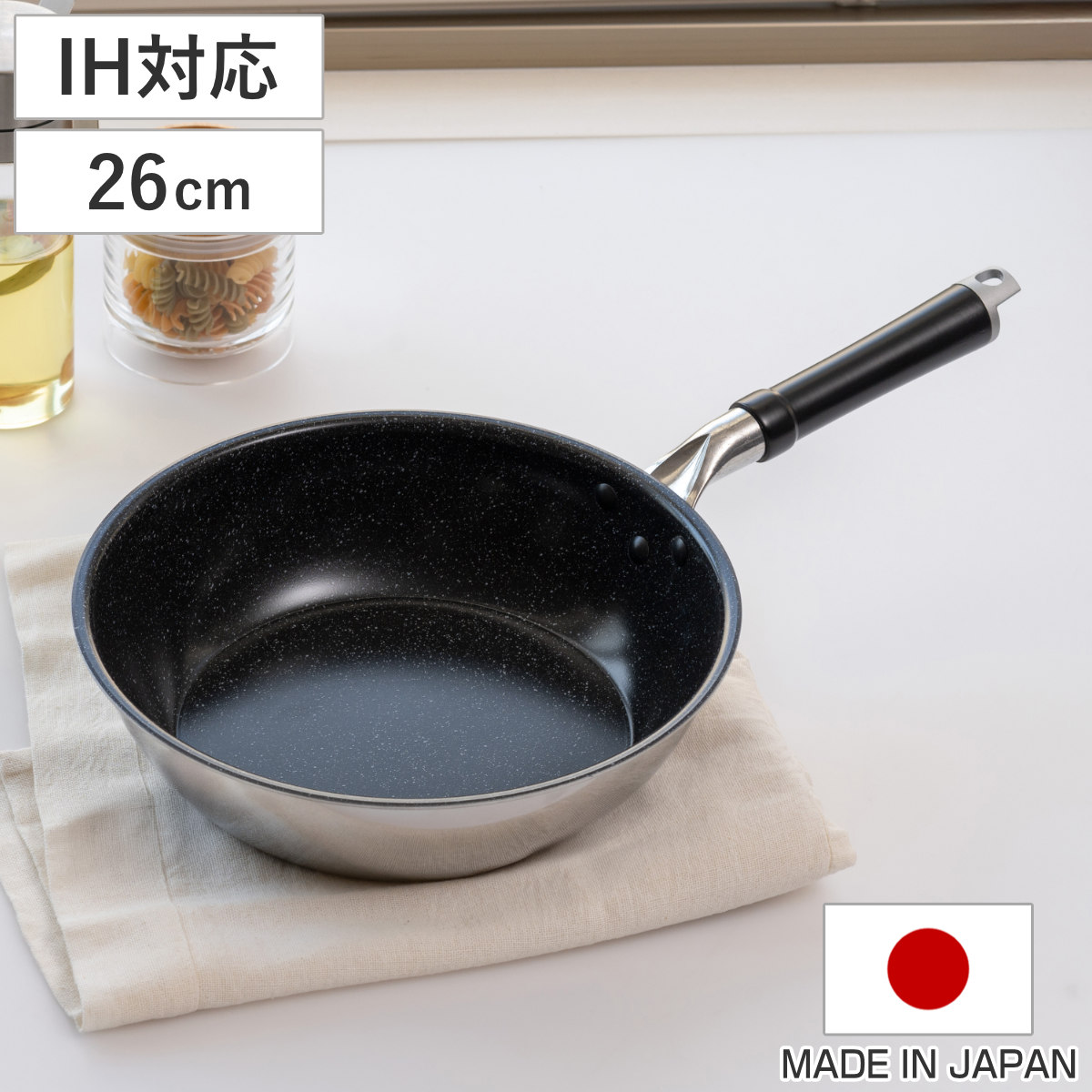 クイーンズコレクション　大フライパン　 6コート 未使用　IH対応 クイーンズコレクション 大フライパン 6コート 未使用 IH対応