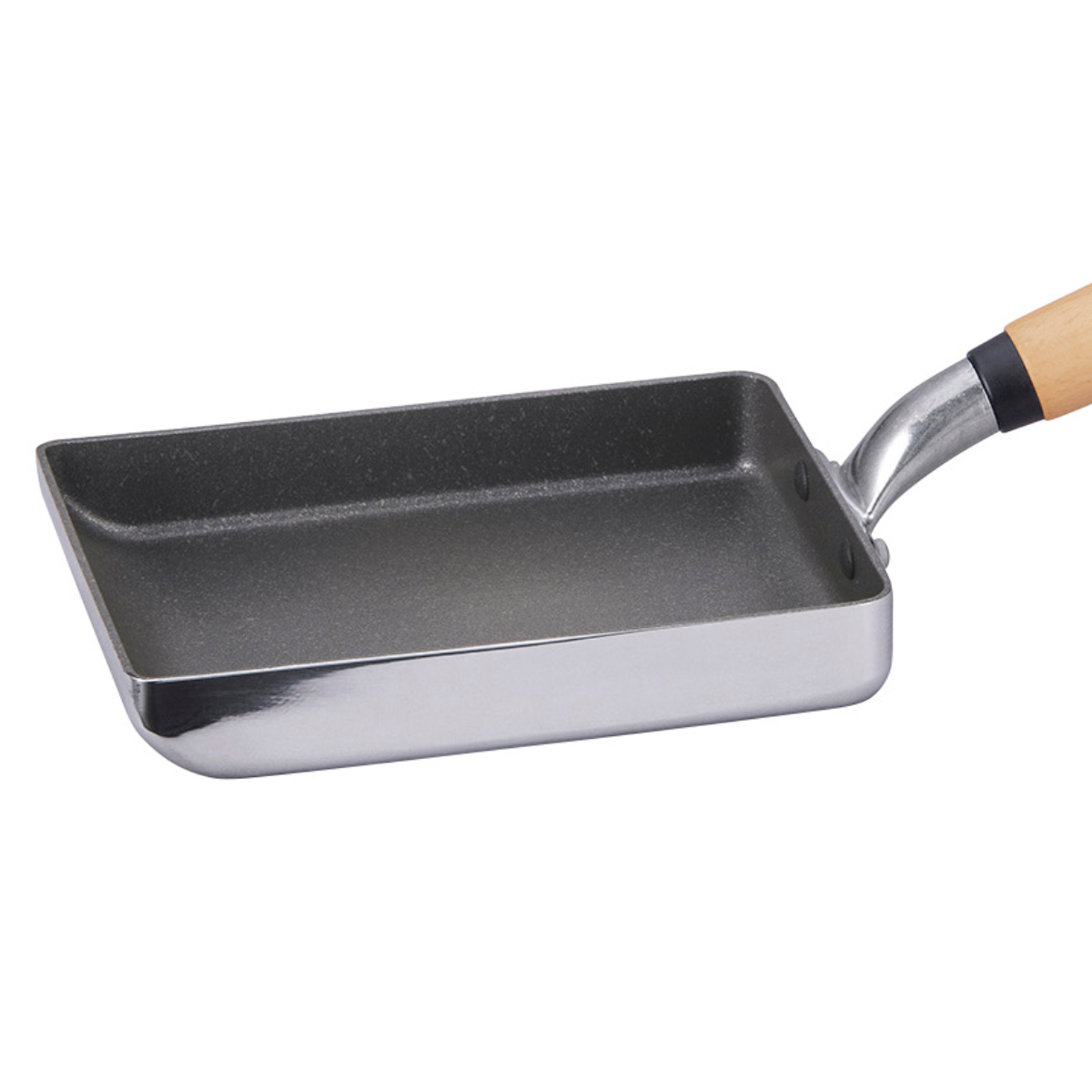 北陸アルミニウム 卵焼き器 13×18cm IH対応 極 ふかみ 日本製 （ ガス