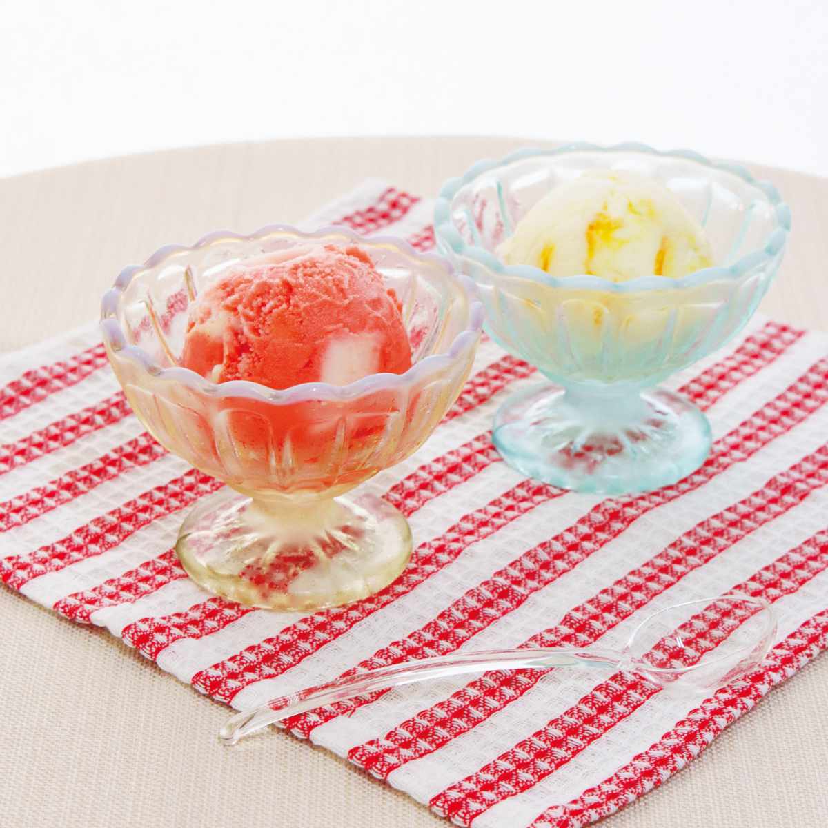 廣田硝子 丸 フラッペ 雪の花 （ デザート 食器 うつわ 器 グラス