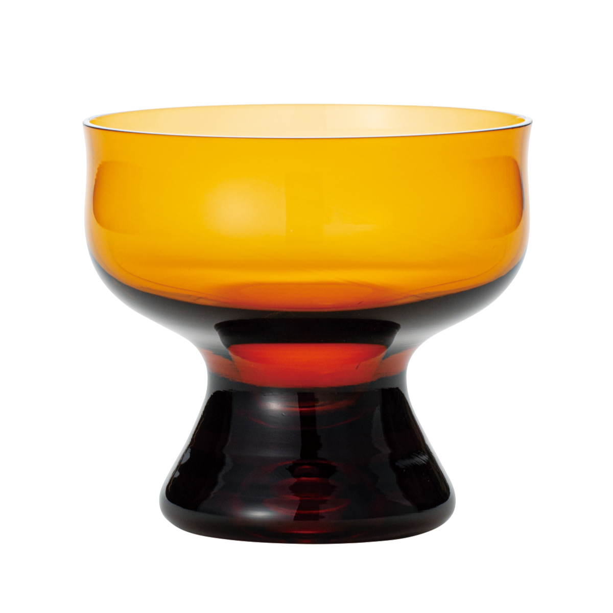 廣田硝子 グラス 275ml BYRON サンデー アンバー クリア （ ガラス