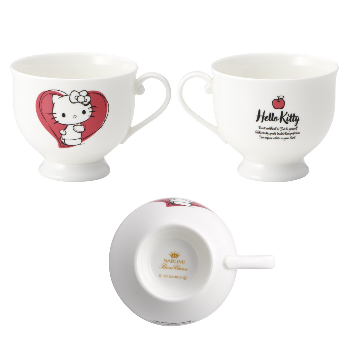 スケーター カップ＆ソーサー サンリオ （ ハローキティ マイメロディ