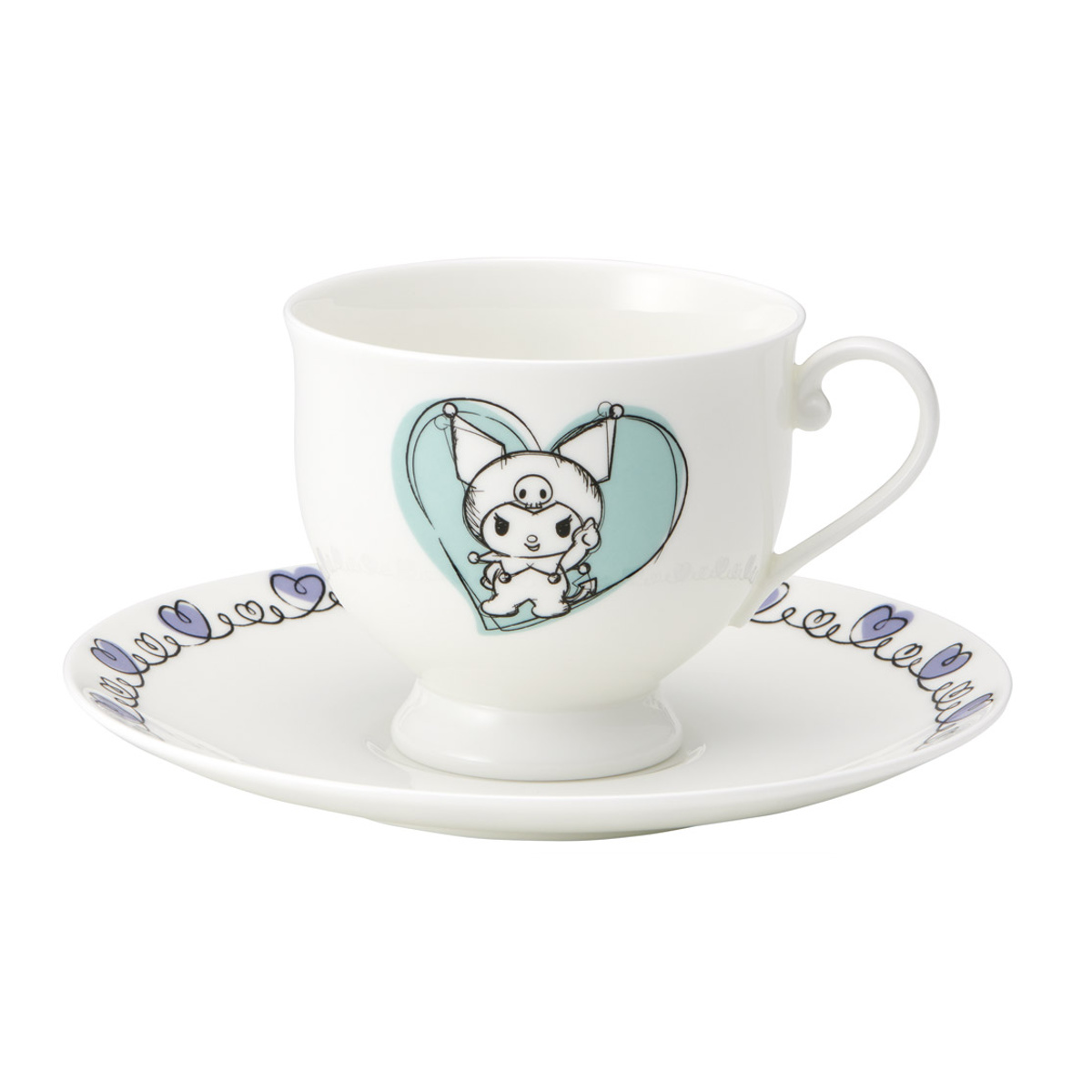 スケーター カップ＆ソーサー サンリオ （ ハローキティ マイメロディ