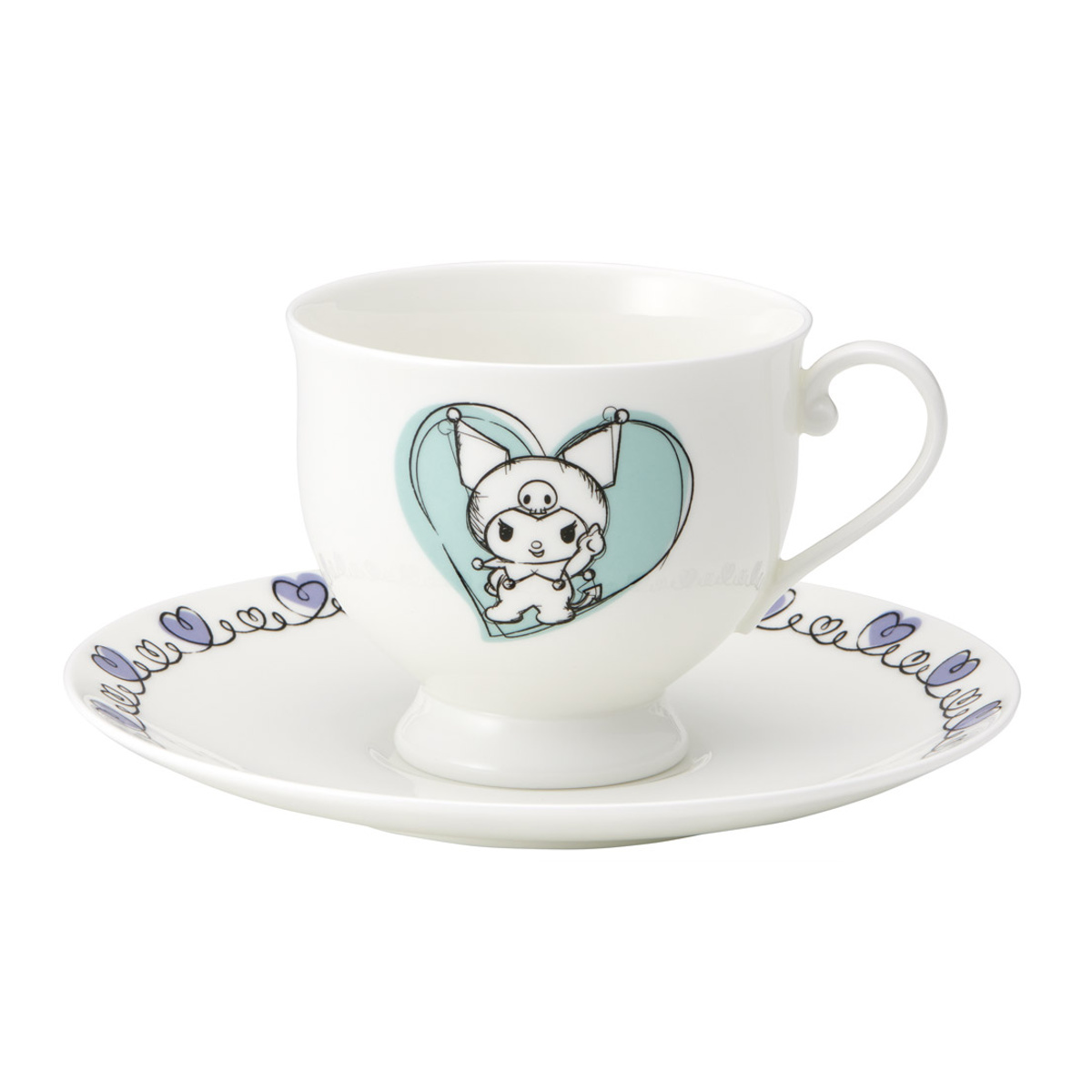 スケーター カップ＆ソーサー サンリオ （ ハローキティ マイメロディ