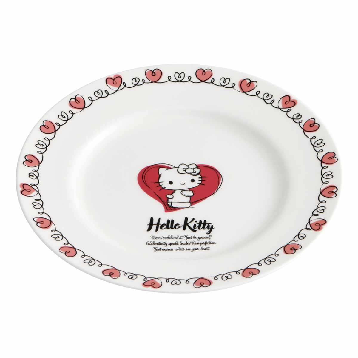 レア品　ハローキティ プレート Lサイズ　透明皿　金魚　蓮の花　軽い レア品 ハローキティ プレート Lサイズ 透明皿 金魚 蓮の花 軽い