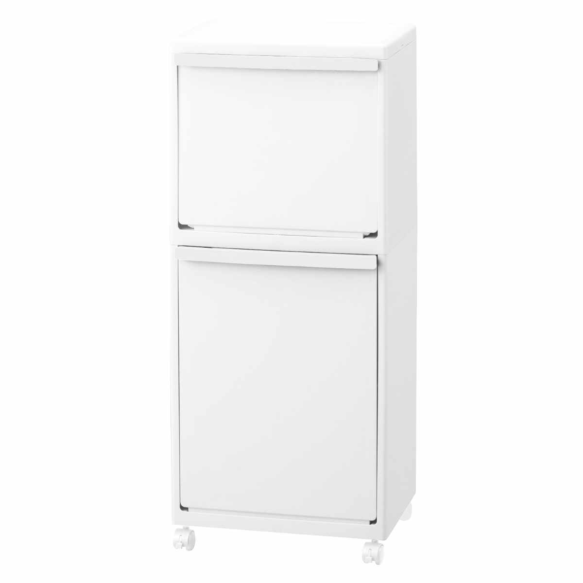天馬 ゴミ箱 40L ホワイトラッシュ 多段 分別 （ ごみ箱 40リットル 2