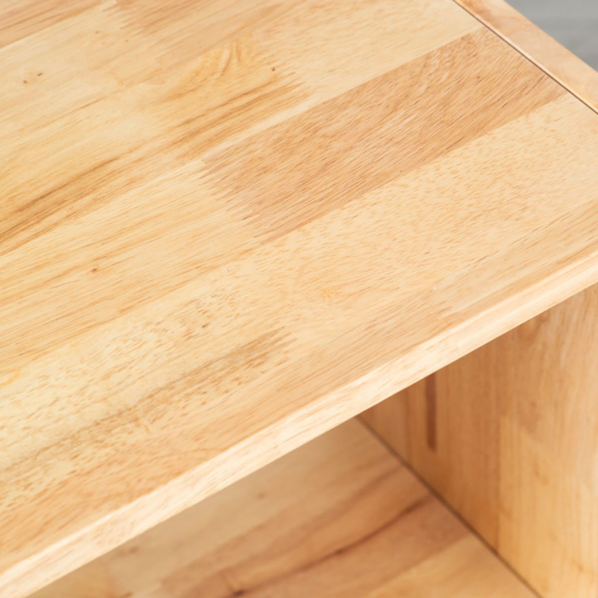 オープンシェルフ 2×4 幅73cm ラバーウッド 無垢材 （ シェルフ