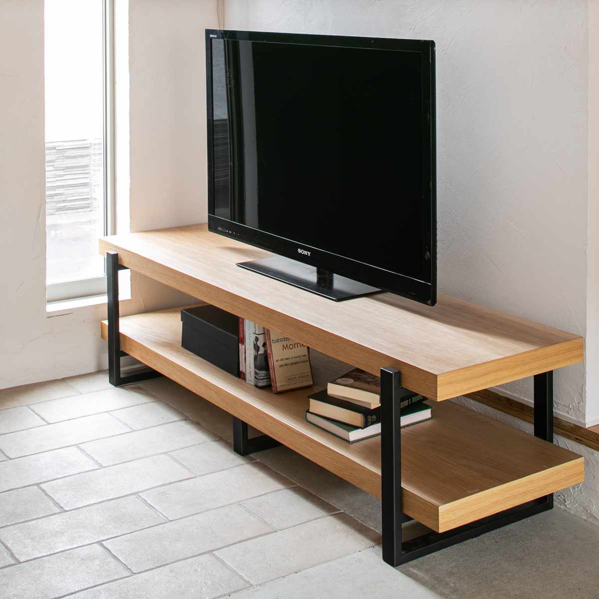 テレビ台 幅150cm シンプル 天然木 （ TV台 テレビボード AVラック