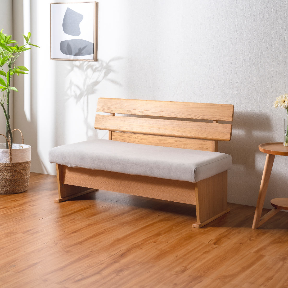 ソファ ダイニングソファ 2人掛け 幅120cm 座面下収納付 （ ソファー