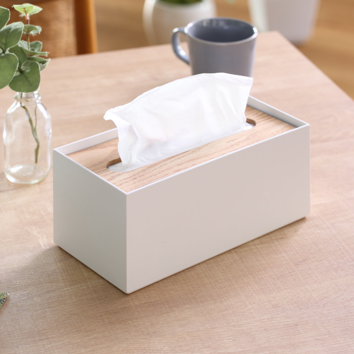 Like-it（ライクイット） ティッシュボックス リバーシブル木蓋