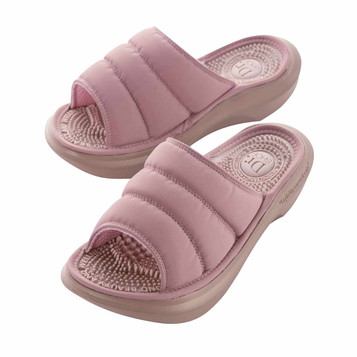 【未使用に近い】ベネシュ 機能性健康 サンダル ピンク25cm 室内履き 未使用に近い】ベネシュ 機能性健康 サンダル ピンク25cm 室内履き 未