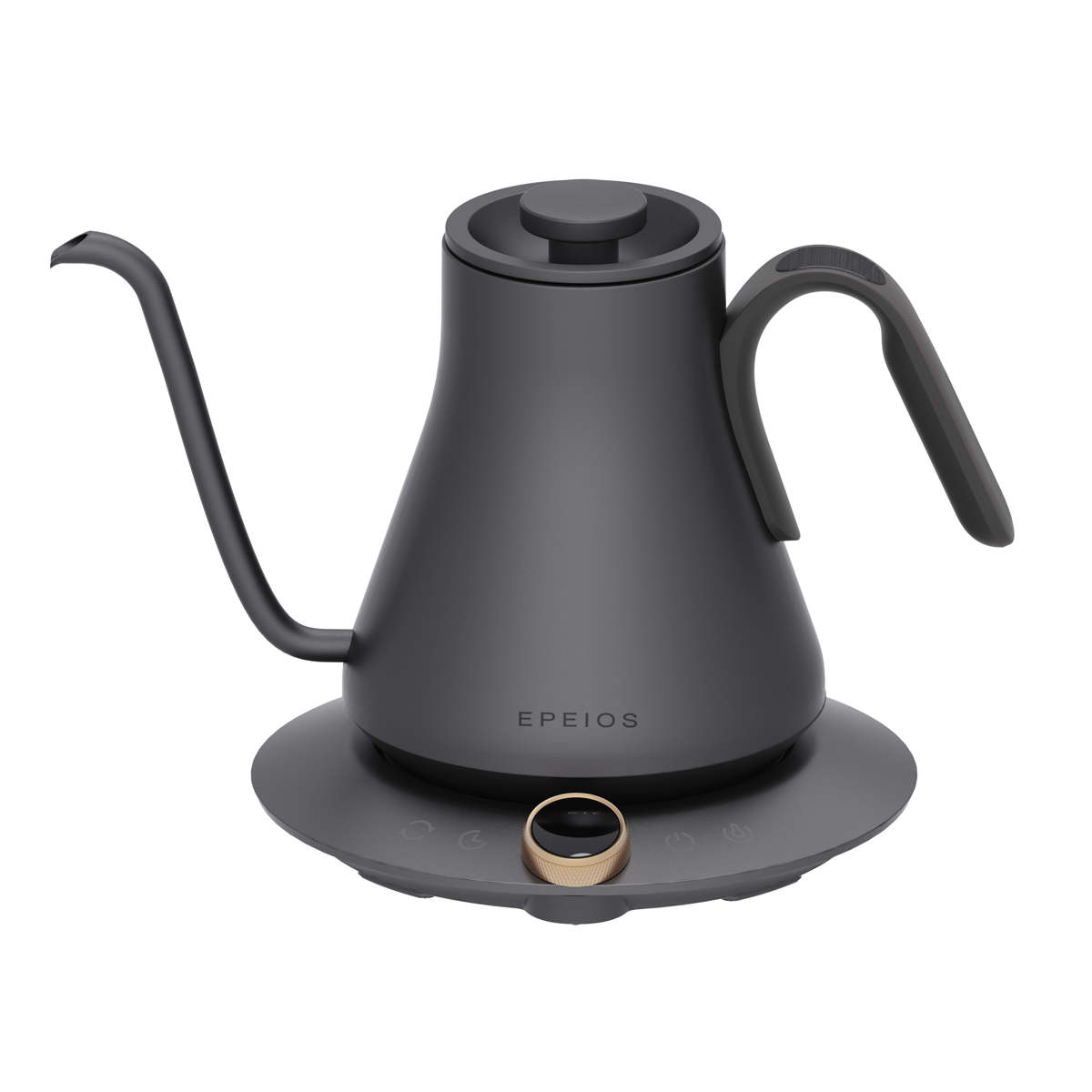 電気ケトル べー EPEIOS（エペイオス） ドリップケトル ブラック （ エペイオス 900ml