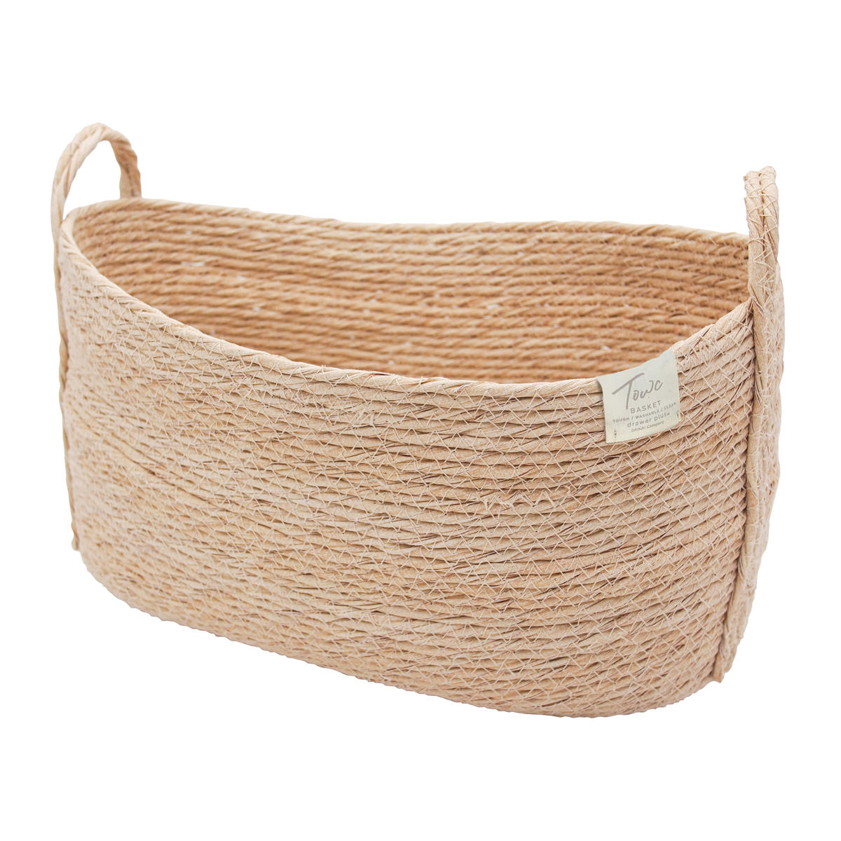 鉢カバーモネ フェイクPE バスケットオーバル L （ プランターカバー