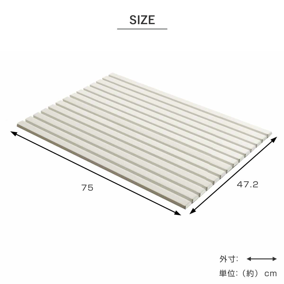 特典付き シンクカバー 幅75cm Ag+ 抗...の詳細画像2