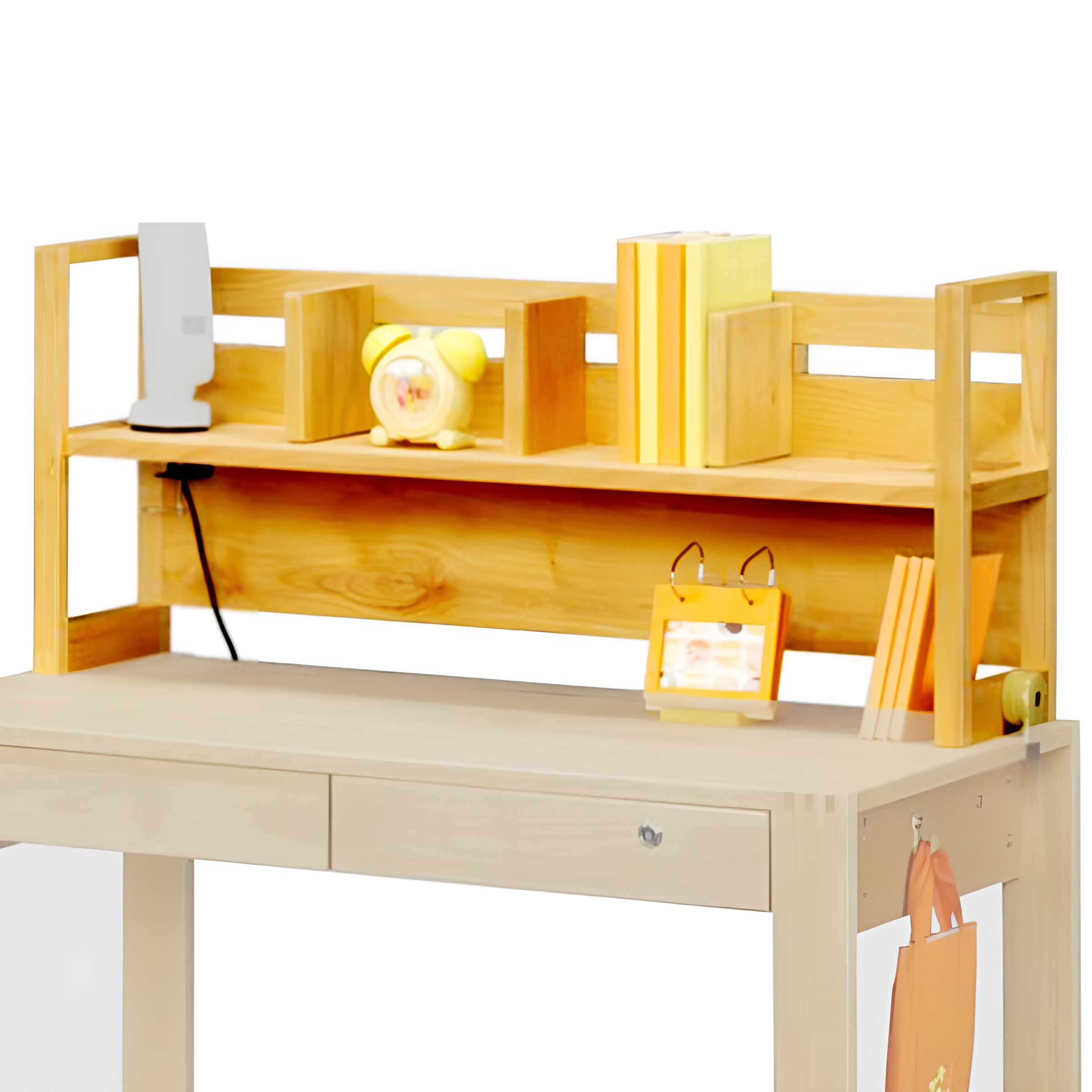 【中古】　学習机の上棚のみ 机上棚 ワークデスク 上棚のみ 幅101cm カローレ （ 机上 棚 デスク