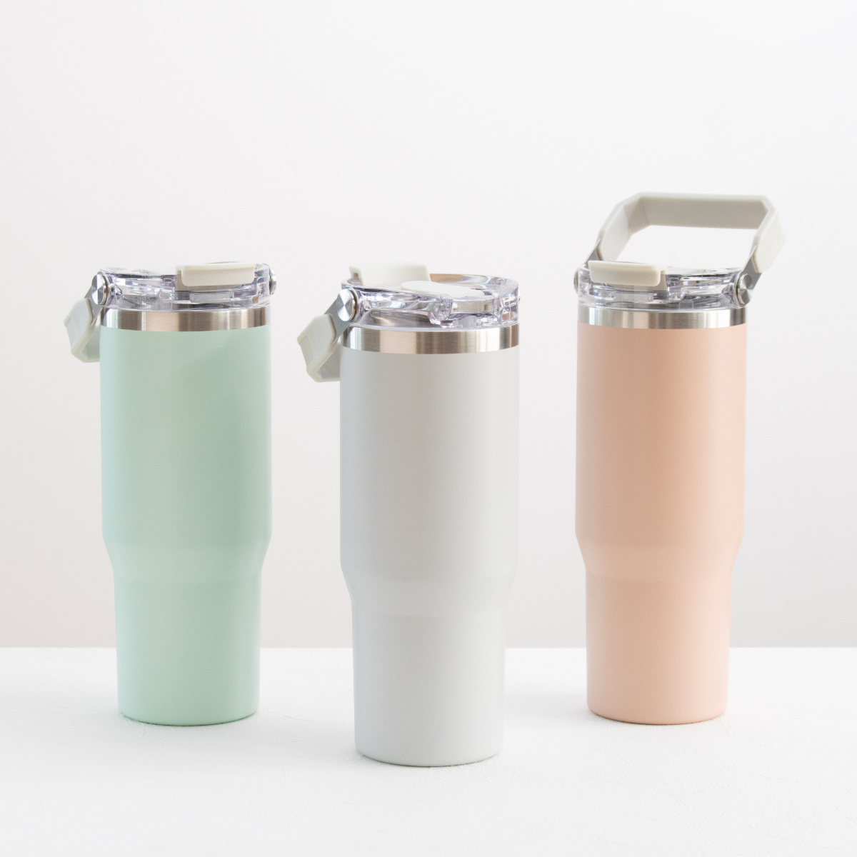 タンブラー 900ml ensemble ストロー付2WAYタンブラー 水筒